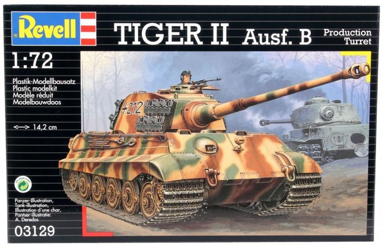 Carro 1/72 -Tanque TIGER II AISF.B- Revell
