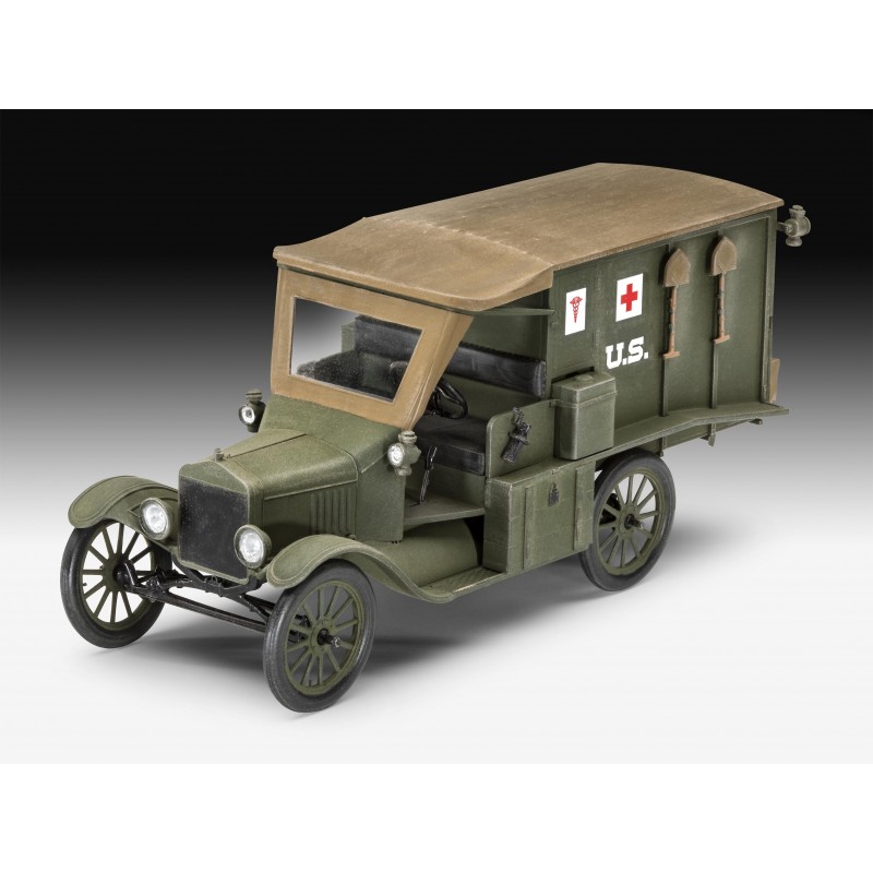 Vehículo 1/35 -Model T 1917 Ambulance- Revell