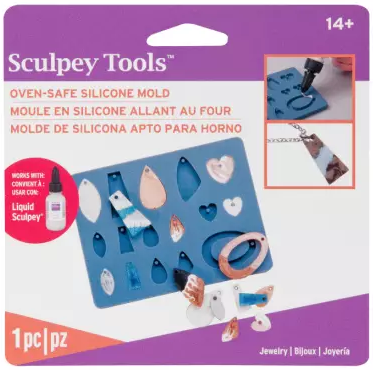 Molde Silicona -Joyería- Sculpey