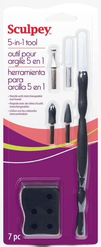 Set Herramientas Modelado Detalles -5 en 1- Sculpey