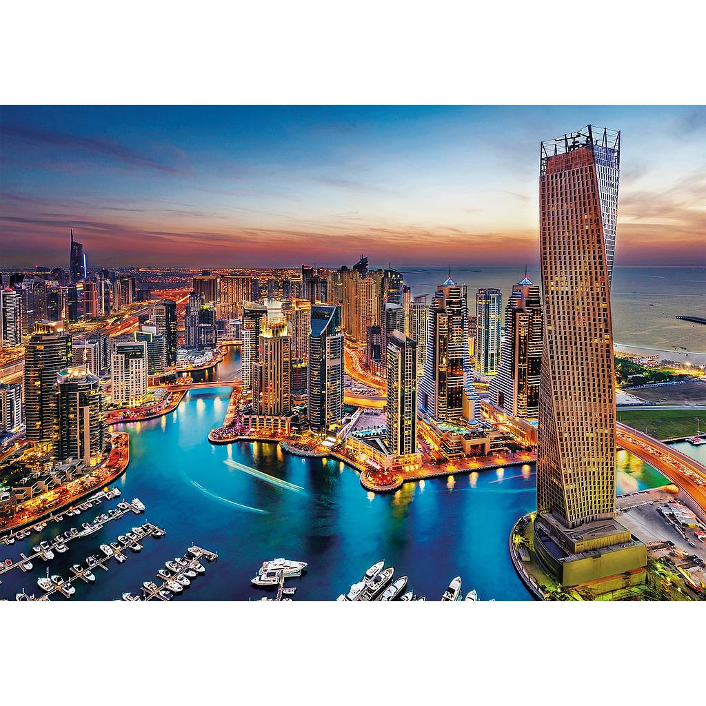 Puzzle 1500 piezas -Dubai Marina- Clementoni