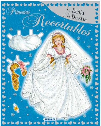 Princesas Recortables: La Bella y La Bestia- Susaeta