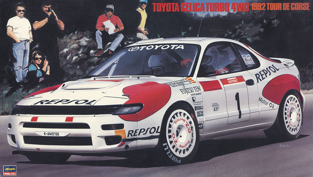 Coche 1/24 -Toyota Celica Turbo 1992 Carlos Sainz- Hasegawa