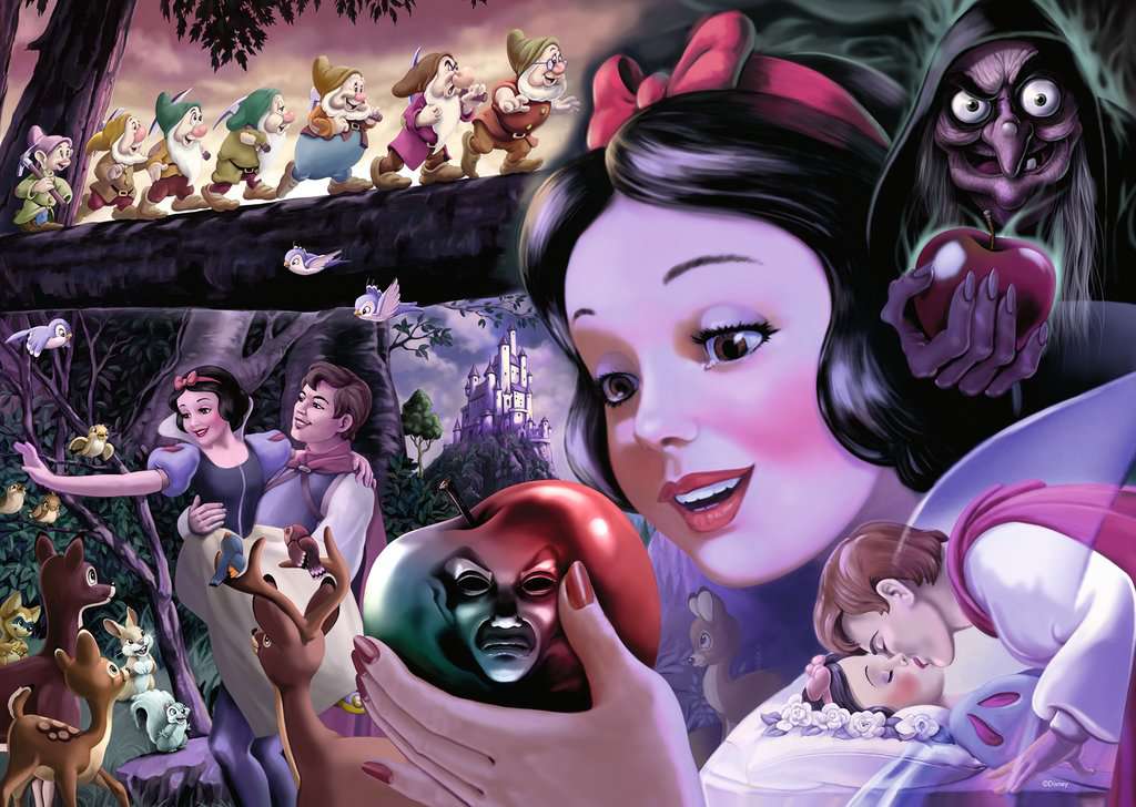 Puzzle 1000 piezas -Blancanieves (Heroinas Disney)- Ravensburger