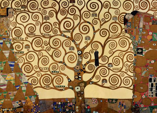 Puzzle 1000 piezas -Gustav Klimt: El Arbol de la Vida- Ravensburger