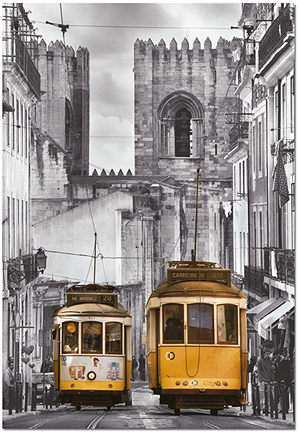 Puzzle 1500 piezas -Tranvía Lisboa- Educa