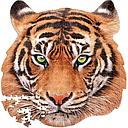Puzzle 375 piezas Animal Face Shaped -Tigre- Educa