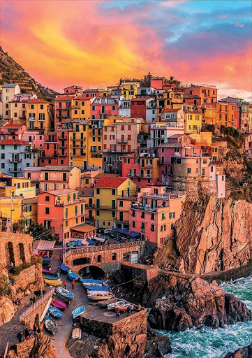 Puzzle 300 piezas XXL Senior -Cinque Terre- Educa