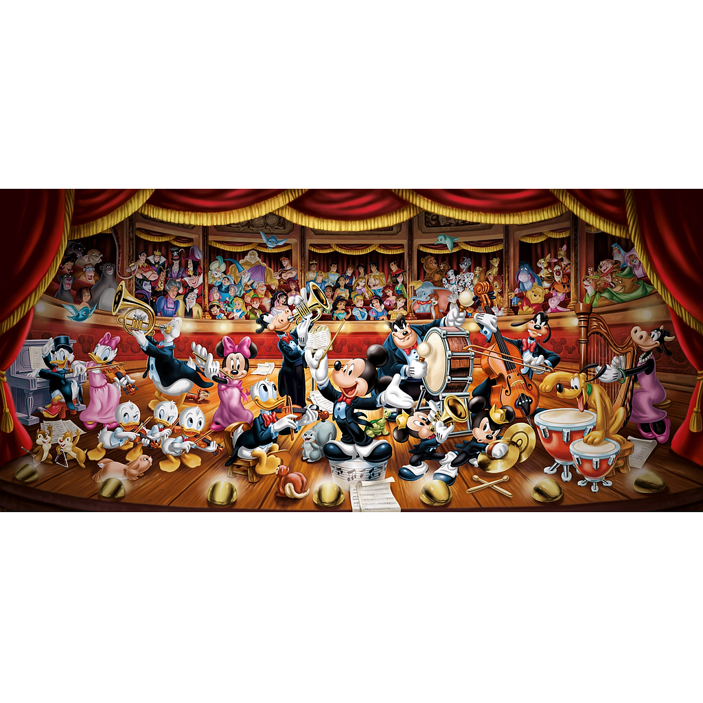 Puzzle 13200 piezas -Orquesta Disney- Clementoni