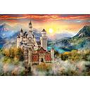 Puzzle 2000 piezas -Neuschwanstein- Clementoni