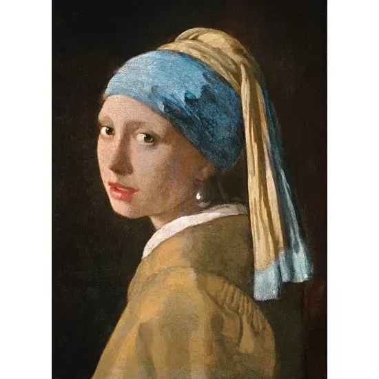 Puzzle 1000 piezas -Vermeer: La Chica de la Perla- Clementoni