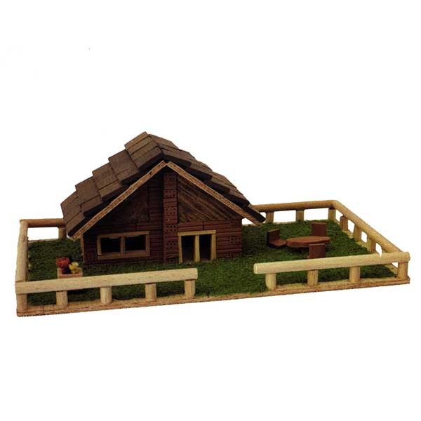 Kit Construcción Casita Cerámica -Modelo 201- Eurokit