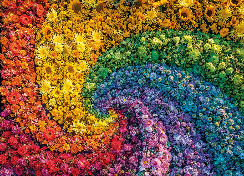 Puzzle 1000 piezas -Color Boom: Espiral- Clementoni