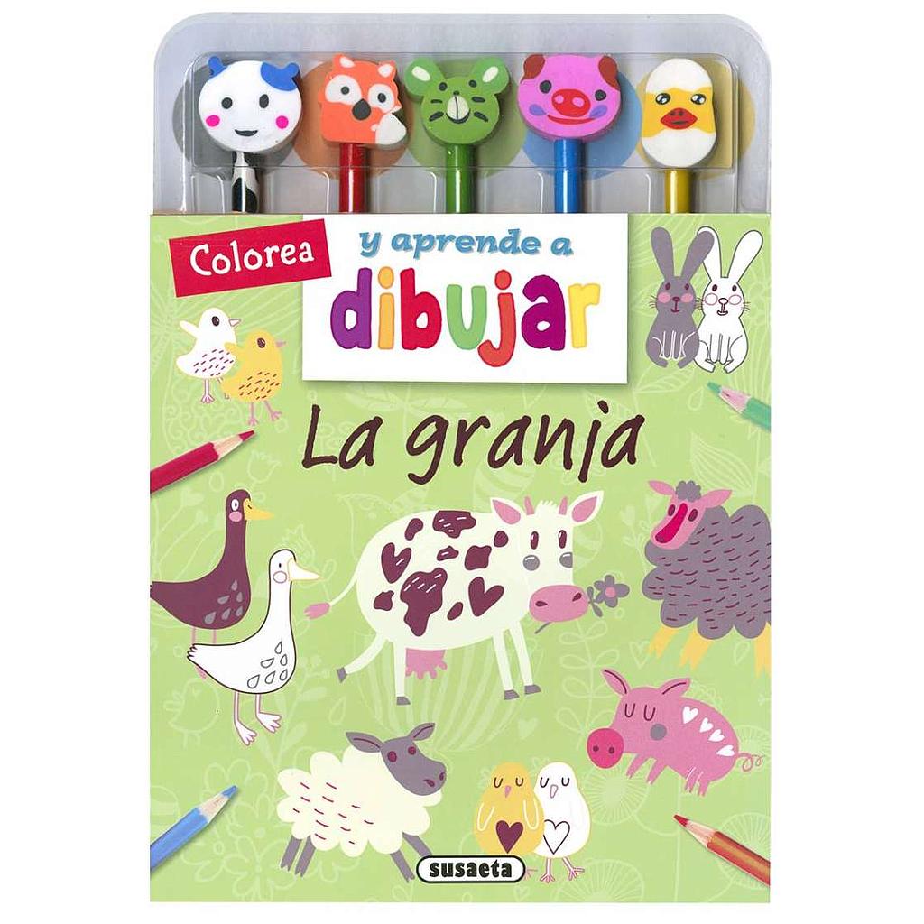 Colorea y Aprende a Dibujar: La Granja- Susaeta Ediciones