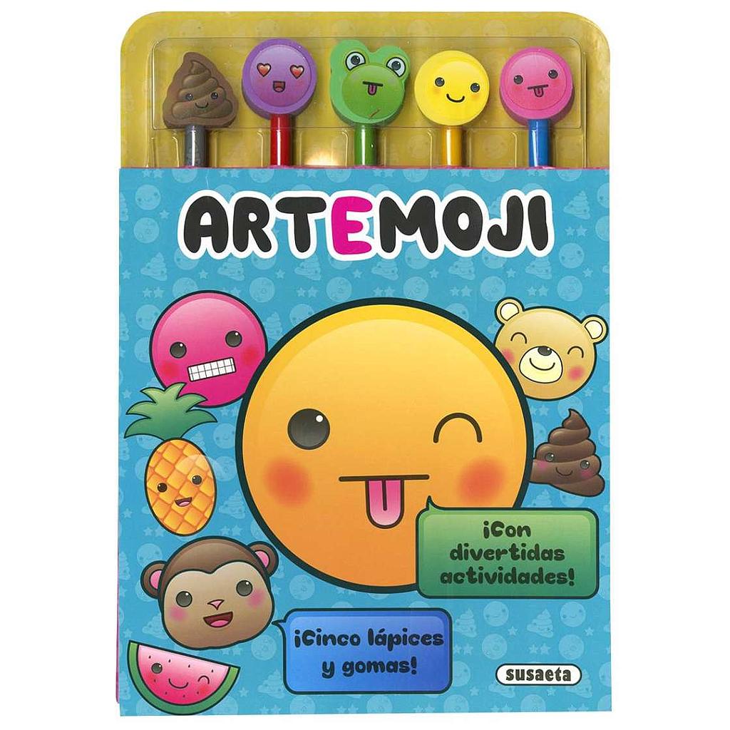 Colorea y Aprende a Dibujar: Artemoji- Susaeta Ediciones