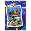 Set CreArt -Gatito y Mariposa- Ravensburger