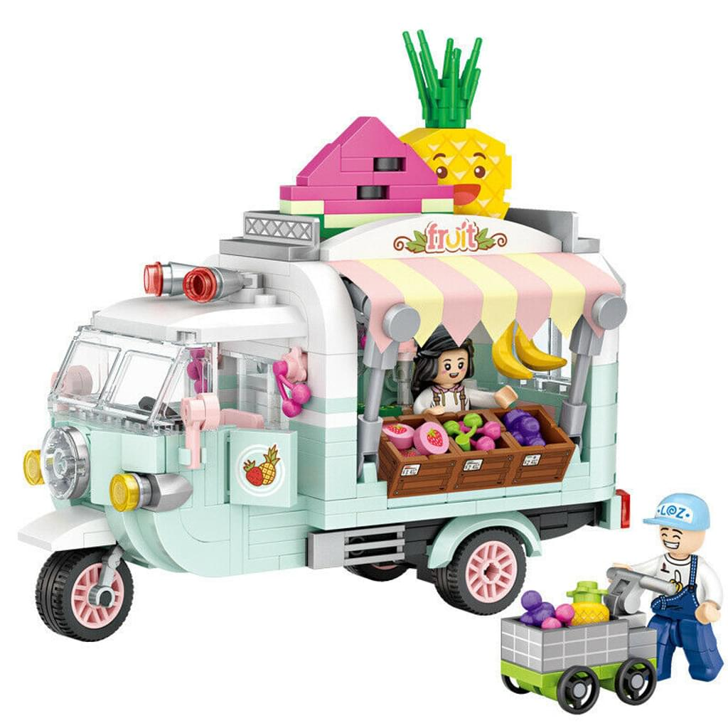 Kit -Furgoneta Fruit Truck- 480 pzs. Loz Mini