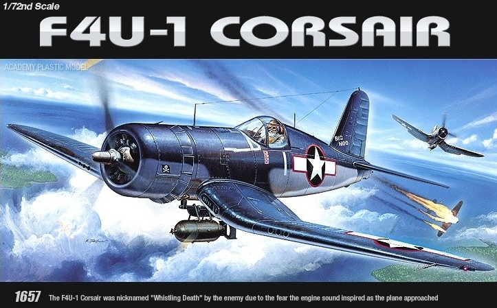 Avión 1:72 -F4U-1- Academy