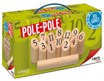Juego Pole-Pole (Bolos Finlandeses) Cayro
