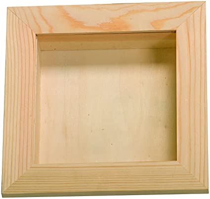 Ventana Madera (Vitrina) 15 x 15 cm. Artemio