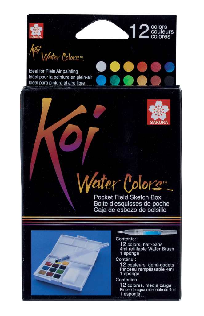 Set Pocketbox 12 Colores Koi