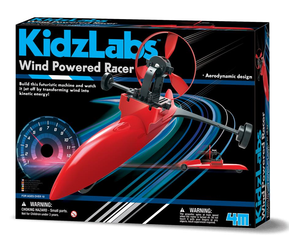 KidzLabs -Carreras con Viento- 4M