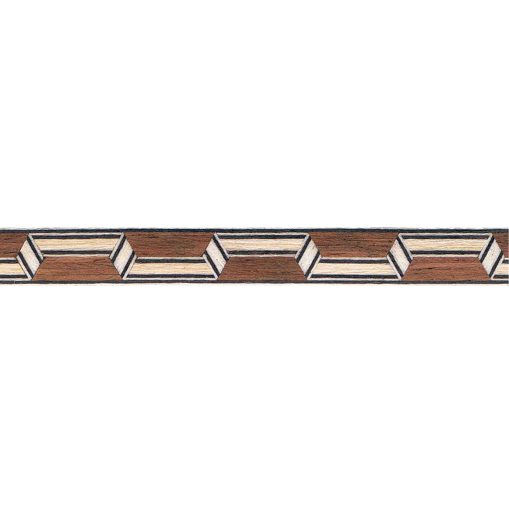 Greca Marquetería / Taracea 10 x 500 mm. Mod. 341