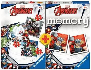 Multipack Memory + 3 Puzzles -Avengers- Ravensburger