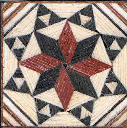 Estrella Taracea 32 x 32 mm. Nº 235-1