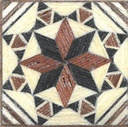 Estrella Taracea 31 x 31 mm. Nº 35734