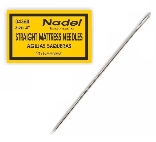 Aguja Colchonera / Saquera 6" Nadel