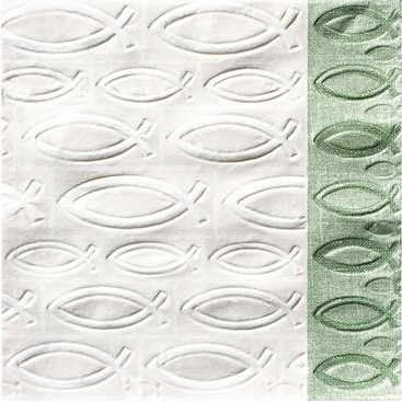 Servilleta 33 x 33 cm. -Moments Ichthys- Paper+Design