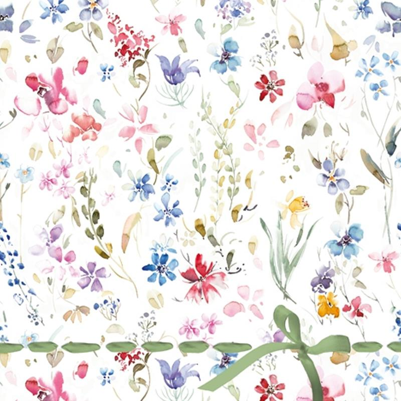 Servilleta 33 x 33 cm. -Pequeñas Flores Multicolores-