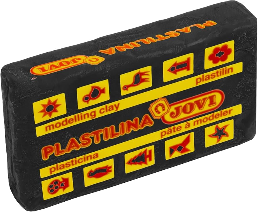 Plastilina Pequeña 50gr. Amarillo Jovi (30)