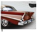 Cuaderno Viaje 19,5 x 15,6 cm. 144 páginas -On the Road: Chevrolet Bel Air- Boncahier