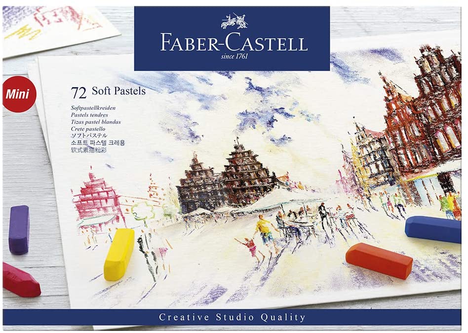 Estuche 72 Pastel Blando Mini Creative Studio Faber-Castell