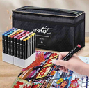 Estuche Rotuladores -Luxury Artist- Doble Punta Base Alcohol (160 Colores) Alex Bog