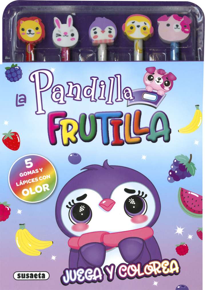 Colorea y Aprende a Dibujar: La Pandilla Frutilla- Susaeta Ediciones
