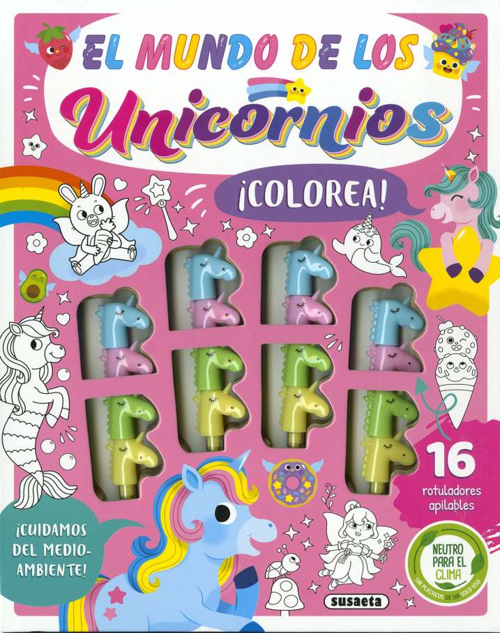 Colormanía: El Mundo de los Unicornios- Susaeta Ediciones