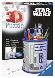[11554 9] Puzzle 3D -54 Piezas Lapicero -Star Wars R2D2- Ravensburger