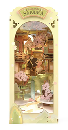 [TGB05] Kit Diorama Librería -Falling Sakura- Rolife Robotime