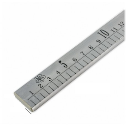 [04176] Regla Metro Aluminio 7 x 25 x 1000 mm.