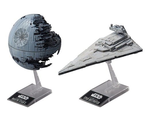 [01207] Set -Death Star II & Imperial Star Destroyer- Star Wars Bandai - Revell