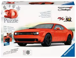 [11284 5] Puzzle 3D Midi 108 piezas -Dodge Challenger SRT- Ravensburger