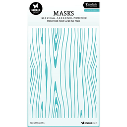 [SL-ES-MASK155] Plantilla Stencil 150 x 210 mm. -Essentials Mask Stencil Wood Grain- Ranger