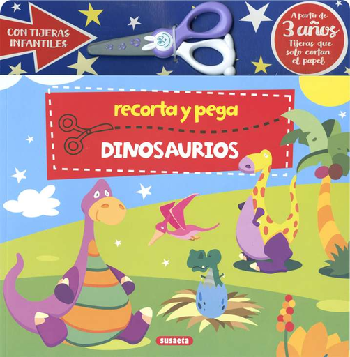 [S3447002] Recorta y Pega -Dinosaurios- Susaeta