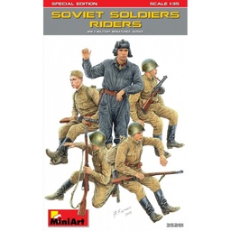 [35281] Figuras -Soviet Soldiers Riders Special Edition- 1/35 MiniArt