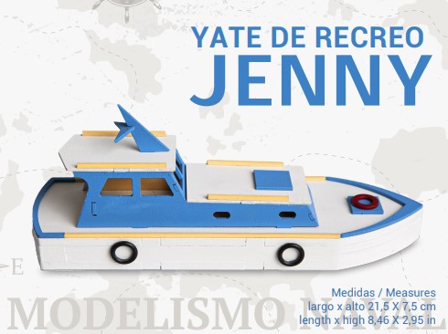 [50201] Kit Construcción -Yate Jenny- Keranova