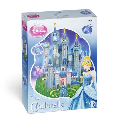 [DN803125] Set Puzzle 3D Disney -Castillo Cenicienta-