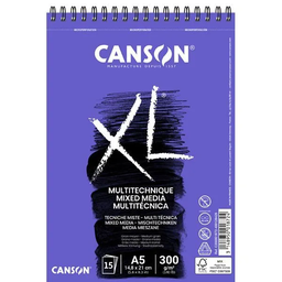 [200001872] Bloc -XL Mix Media- 30 Hojas A5 14,8 x 21 cm. 300 gr. Canson